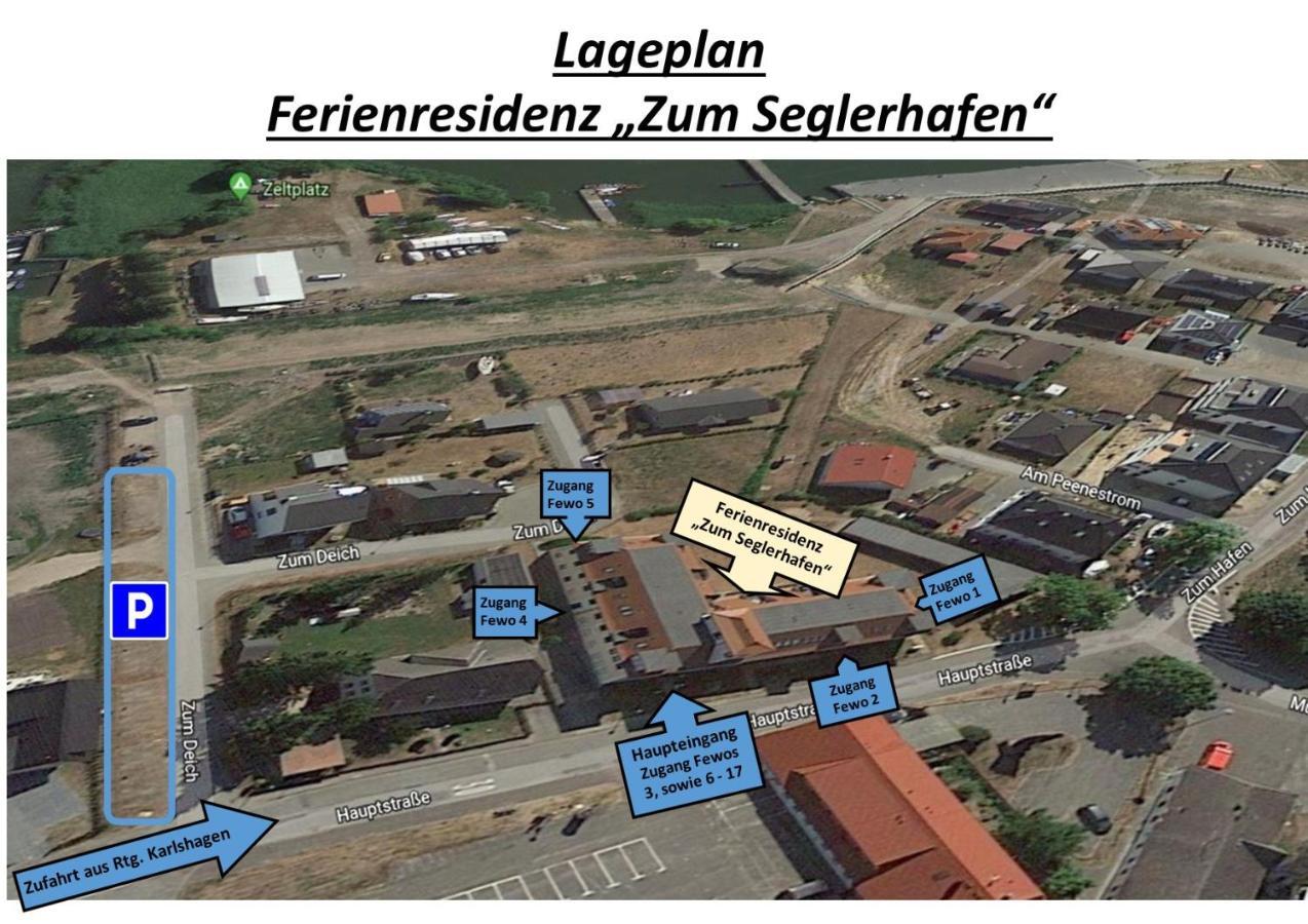 Apartmán Residenz Zum Seglerhafen-St Peenemunde Exteriér fotografie